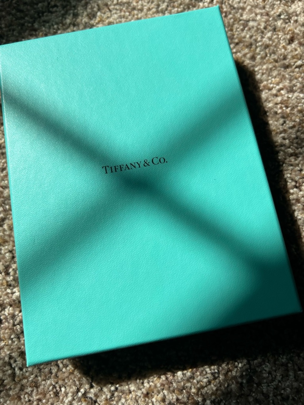Tiffany & Co. Small Saffiano Leather Notebook Cover in Signature Blue - Picture 4 of 4